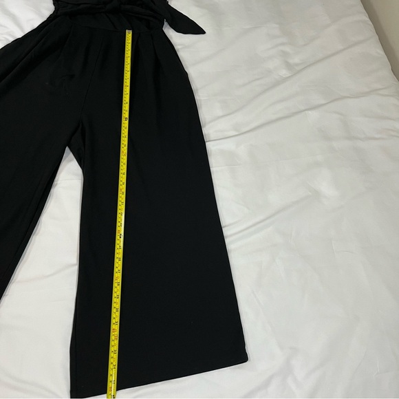 Anthropologie Black Halter Jumpsuit - Picture 8 of 14